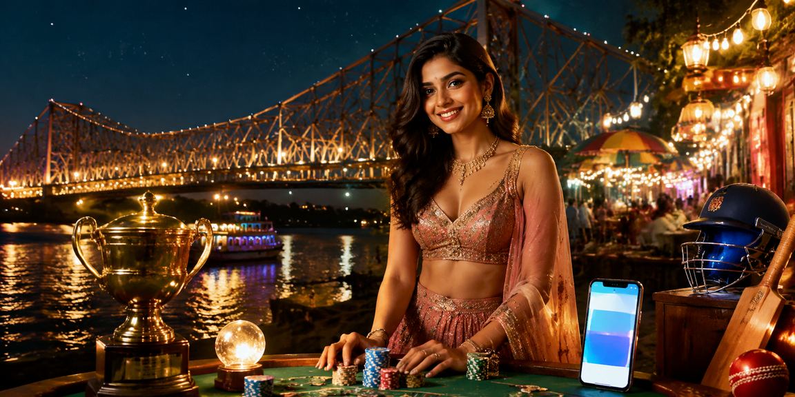 Cricket fans enjoying interactive betting experience in Kolkata